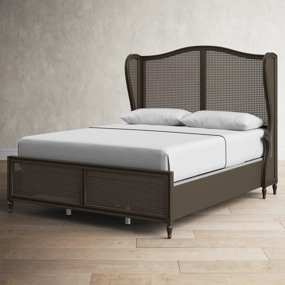 Ephraim Wingback Bed