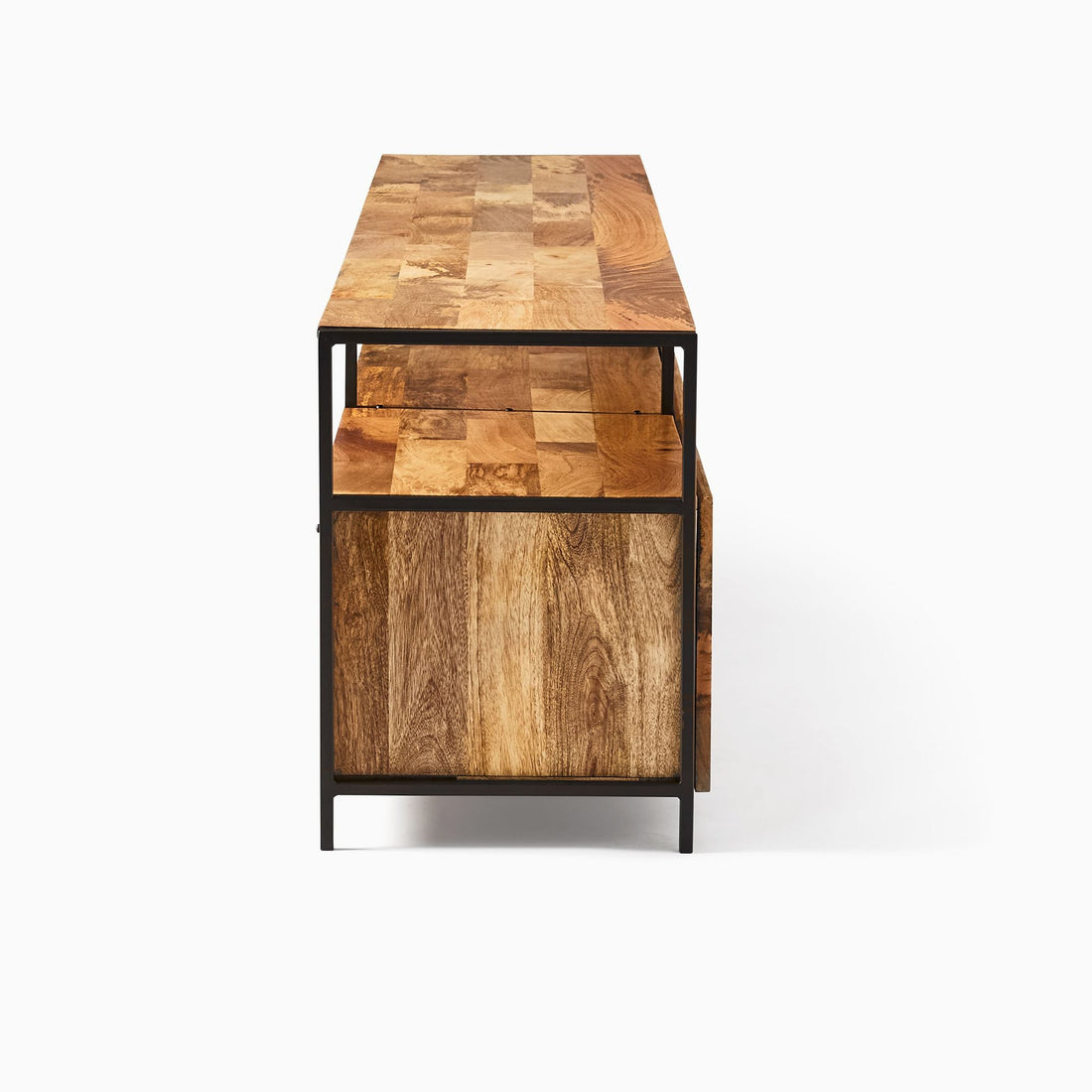 Alec Industrial Storage Media Console