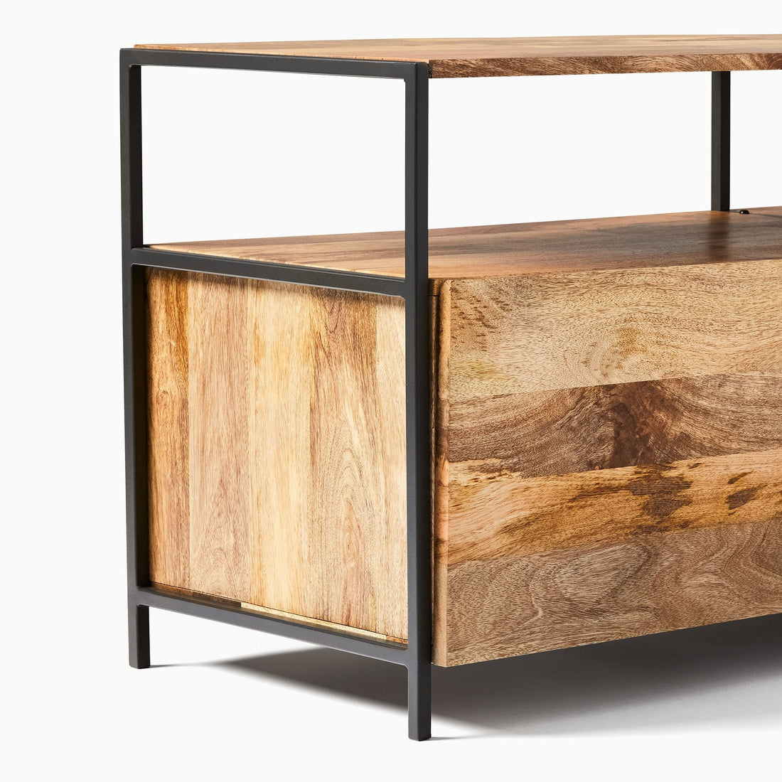 Alec Industrial Storage Media Console