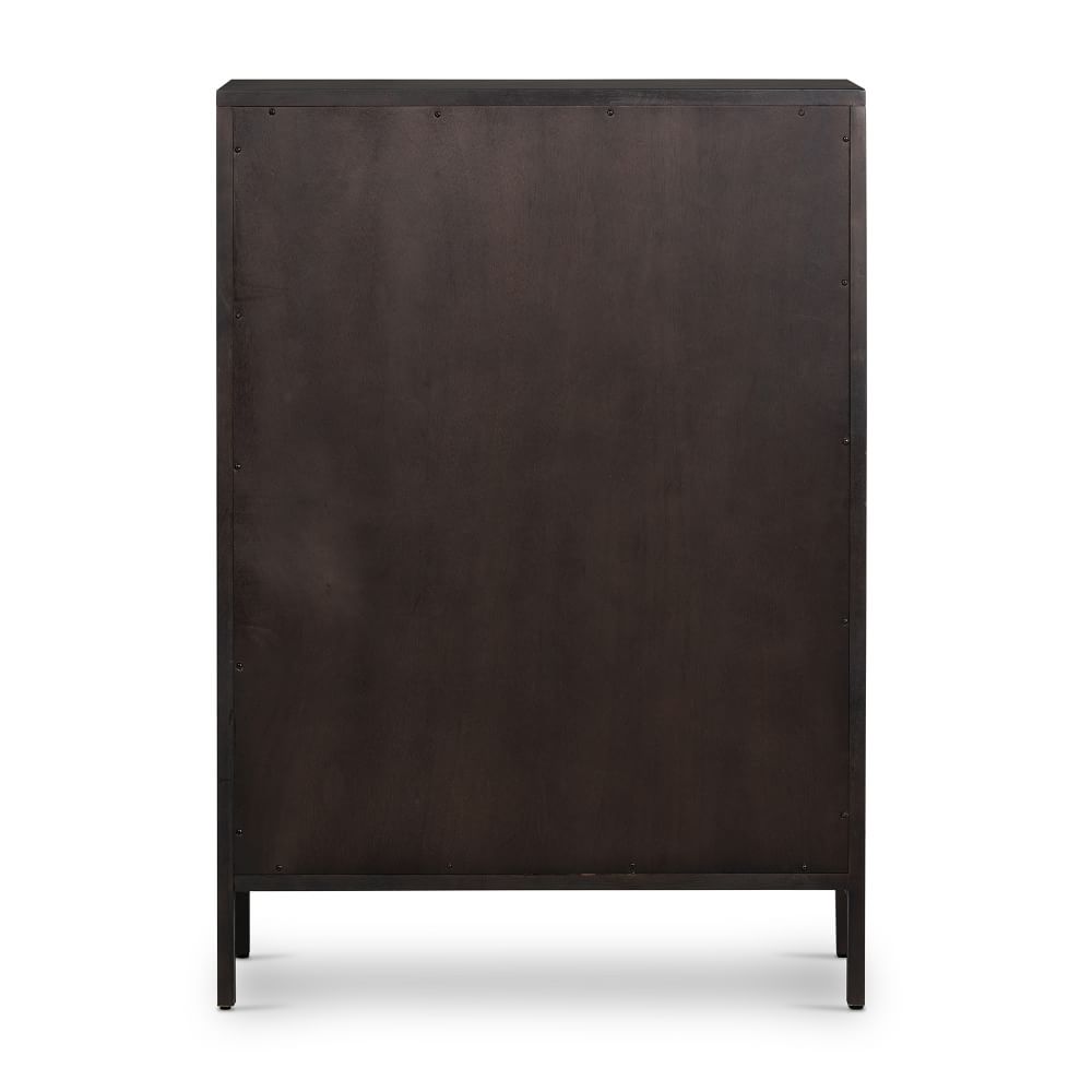 Diego Rattan 5-Drawer Dresser