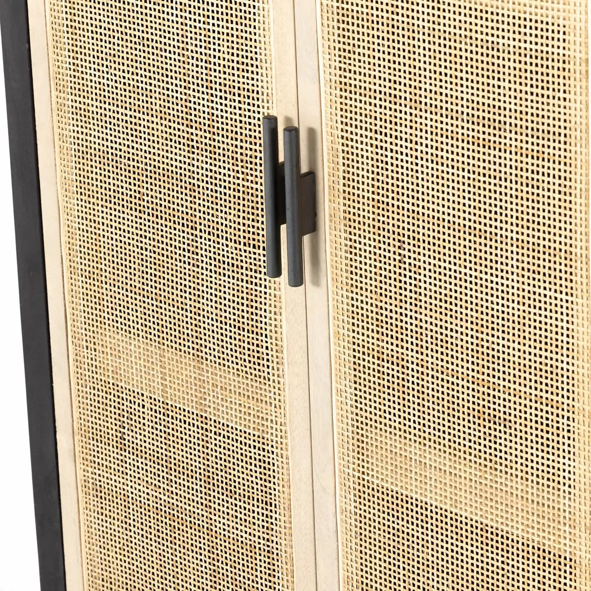 Caprice Narrow Wardrobe - Black Wash Mango