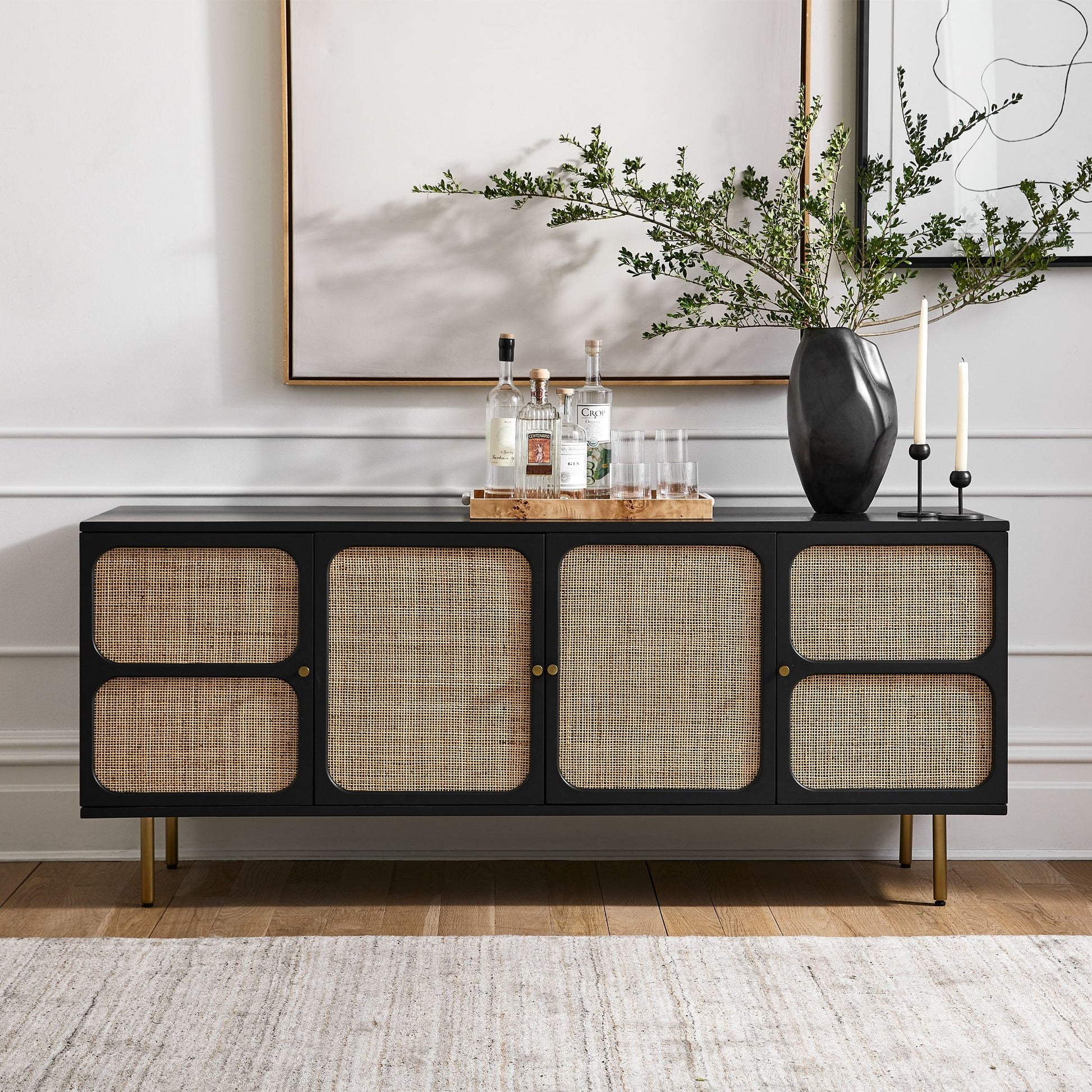 Aden Woven Media Console