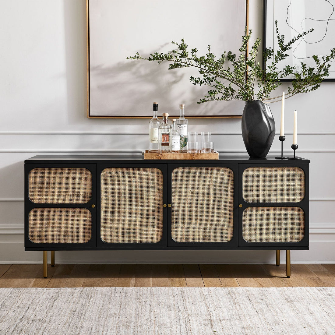 Aden Woven Media Console