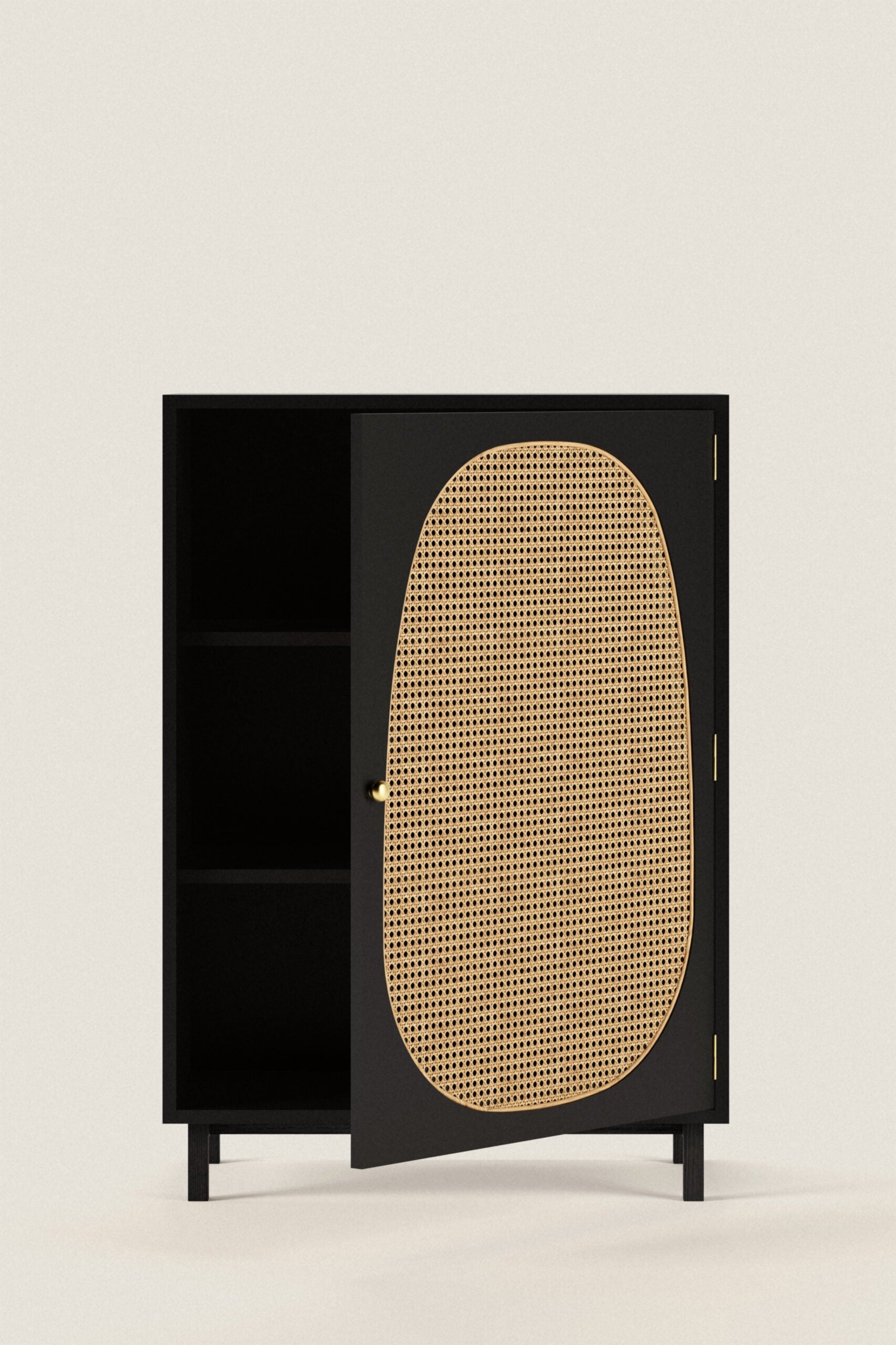 Rattan Storage Wardrobe
