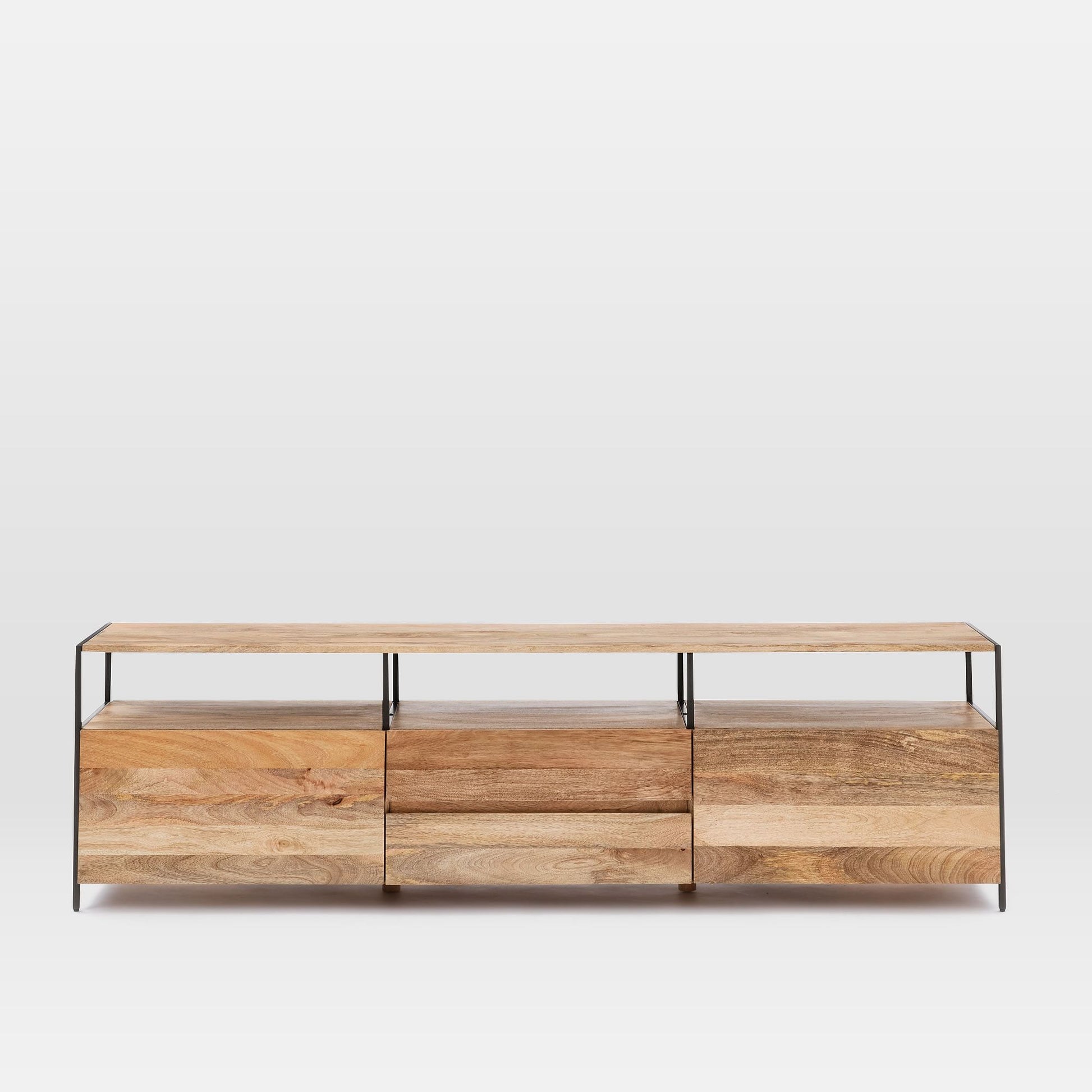 Alec Industrial Storage Media Console