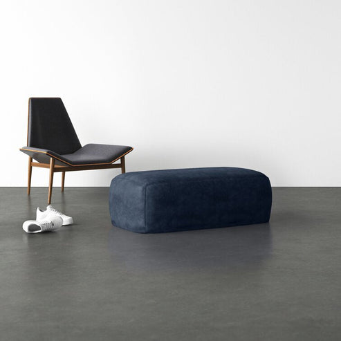 Pedro Leather Ottoman