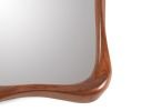 Amorph Narcissus Mirror, Stained Walnut - Decorative Objects