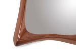 Amorph Narcissus Mirror, Stained Walnut - Decorative Objects