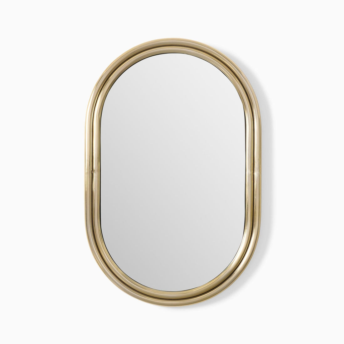 Tubular Metal Wall Mirror