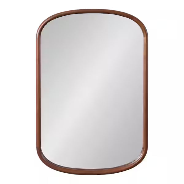 Walnut Brown Capsule MidCentury Framed