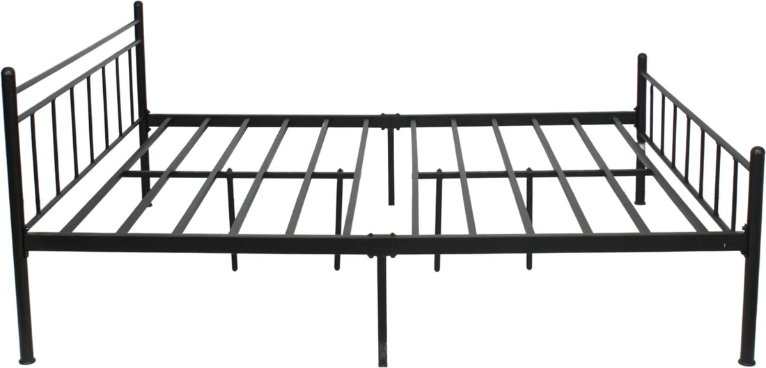 Contemporary Linear Metal Platform Bed