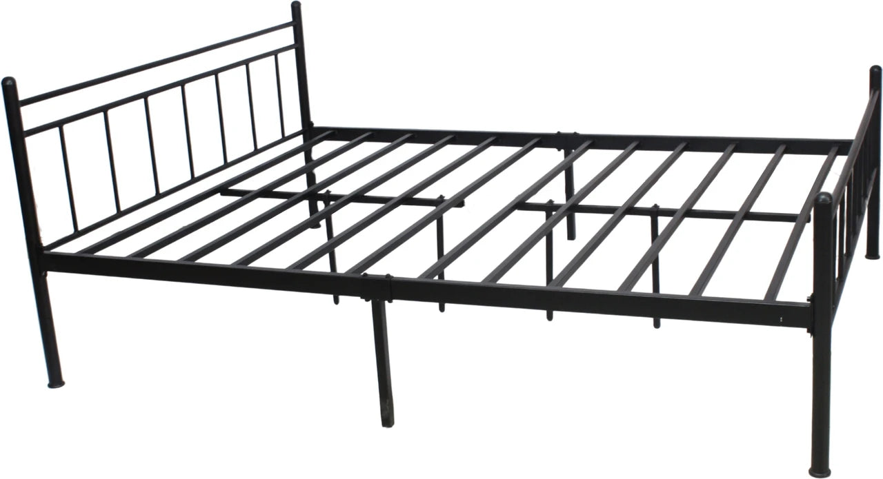 Contemporary Linear Metal Platform Bed