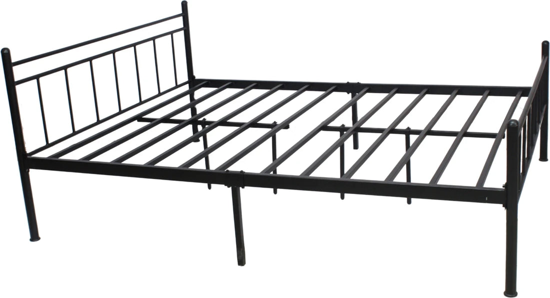 Contemporary Linear Metal Platform Bed
