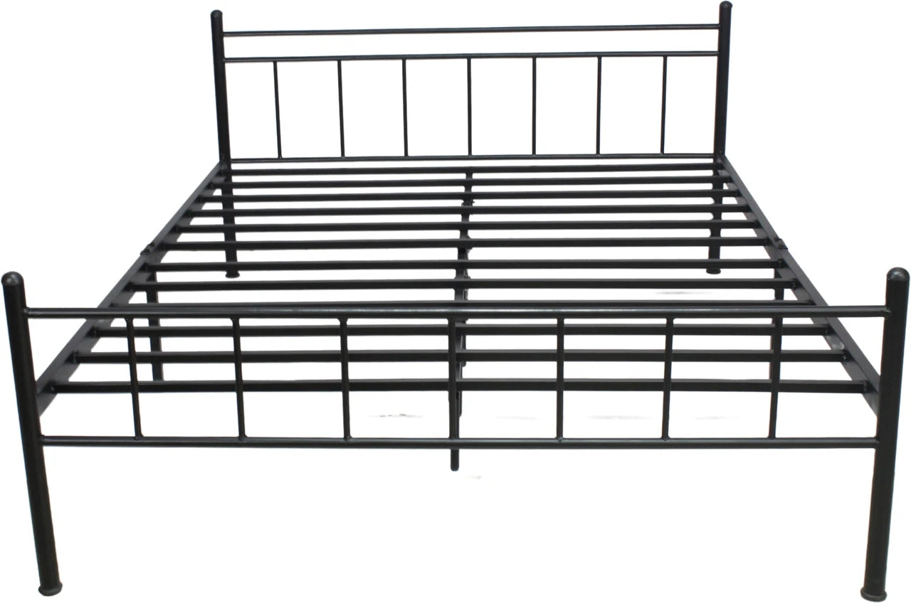 Contemporary Linear Metal Platform Bed