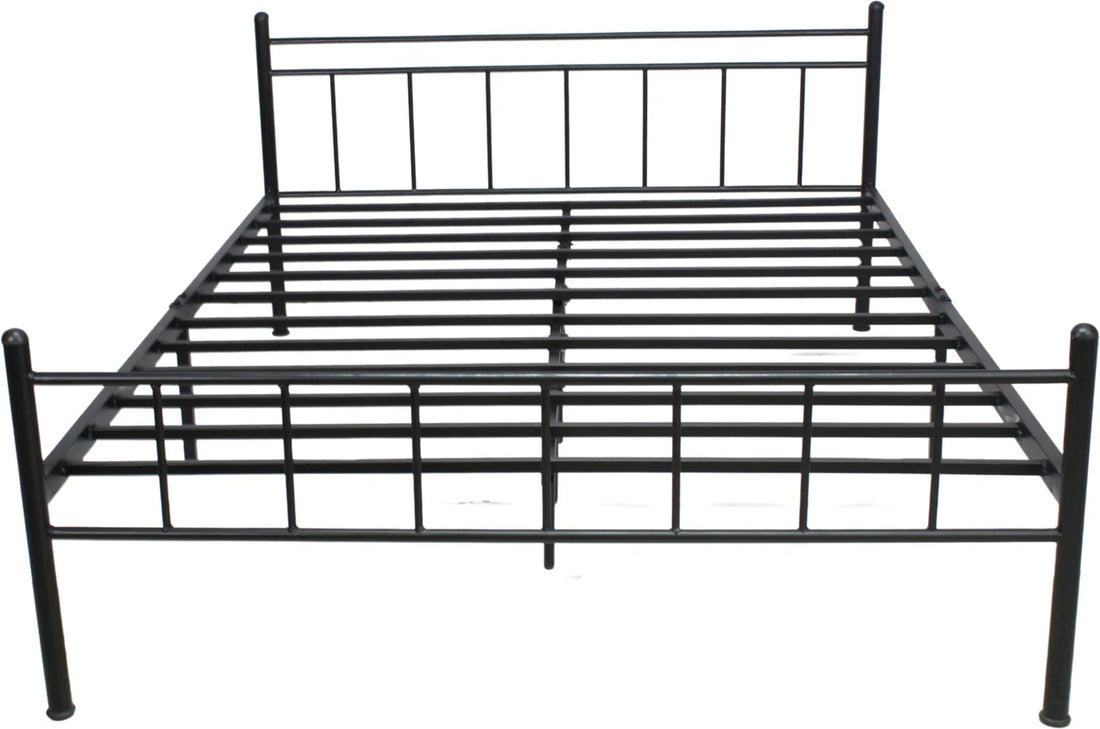 Contemporary Linear Metal Platform Bed