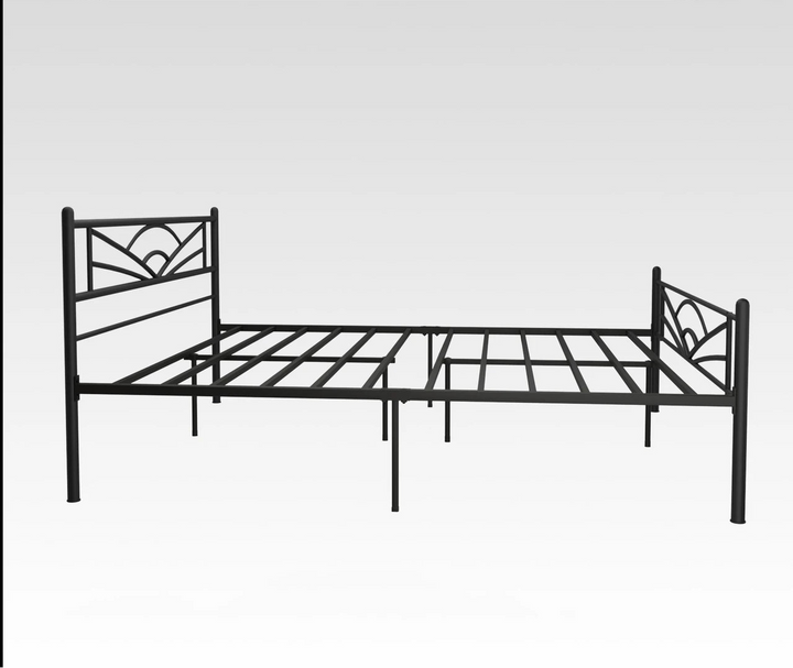 Modern Arched Metal Platform Bed Frame