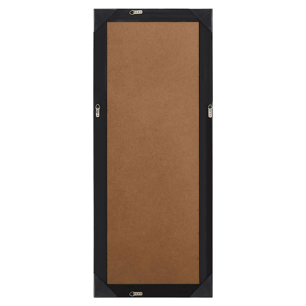 Matte Black Freestanding Wall Mirror