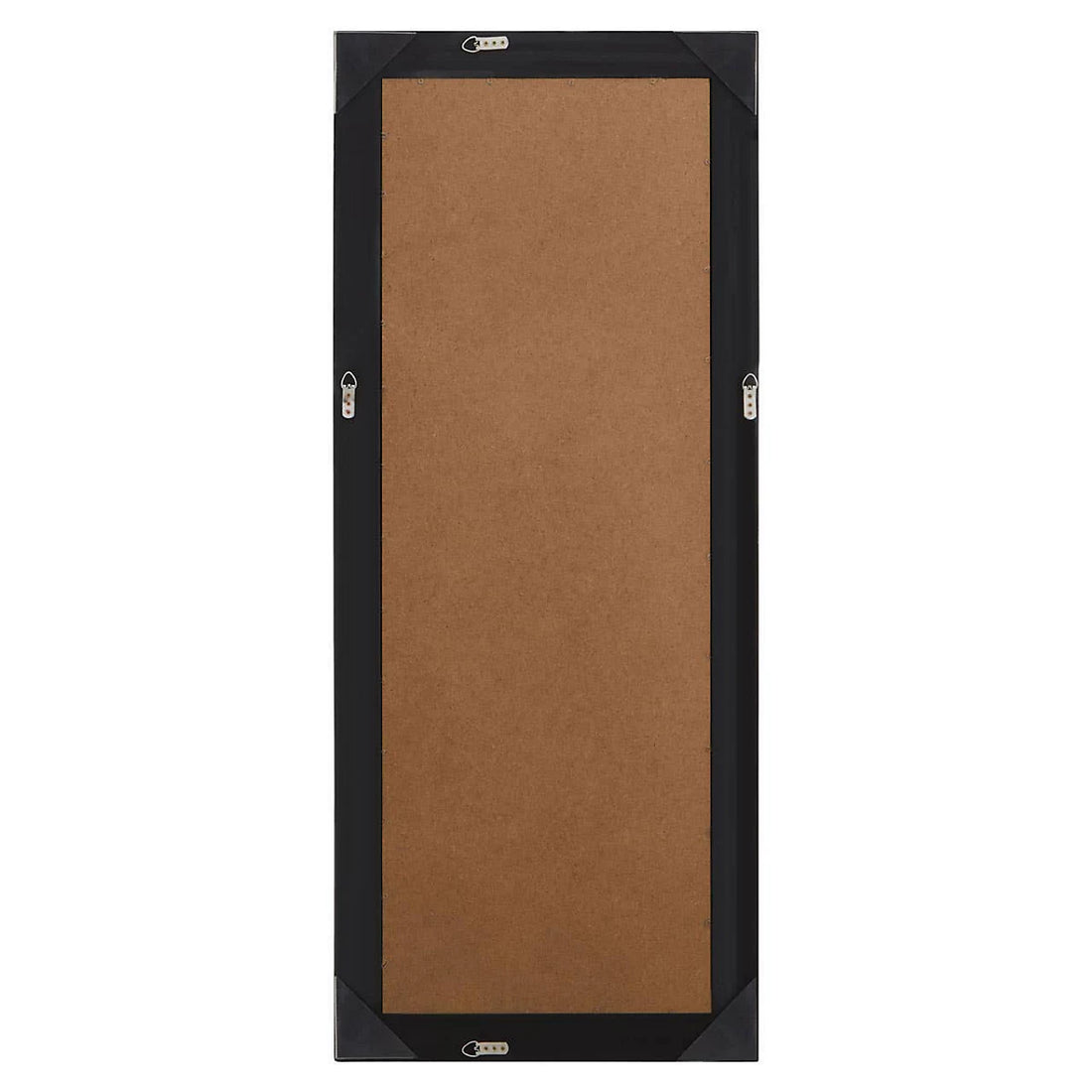 Matte Black Freestanding Wall Mirror