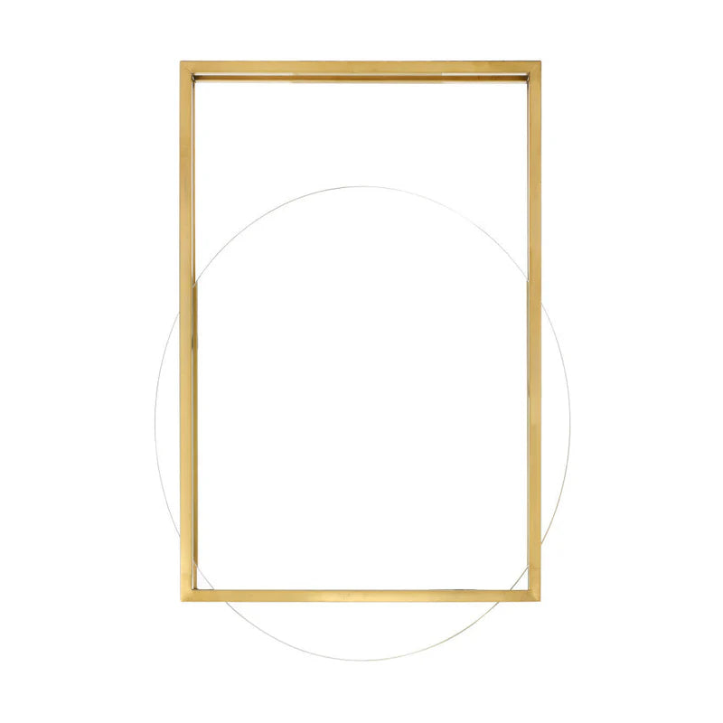 Vanity Mirror in Brushed Gold