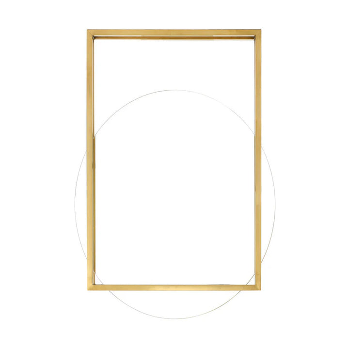 Vanity Mirror in Brushed Gold