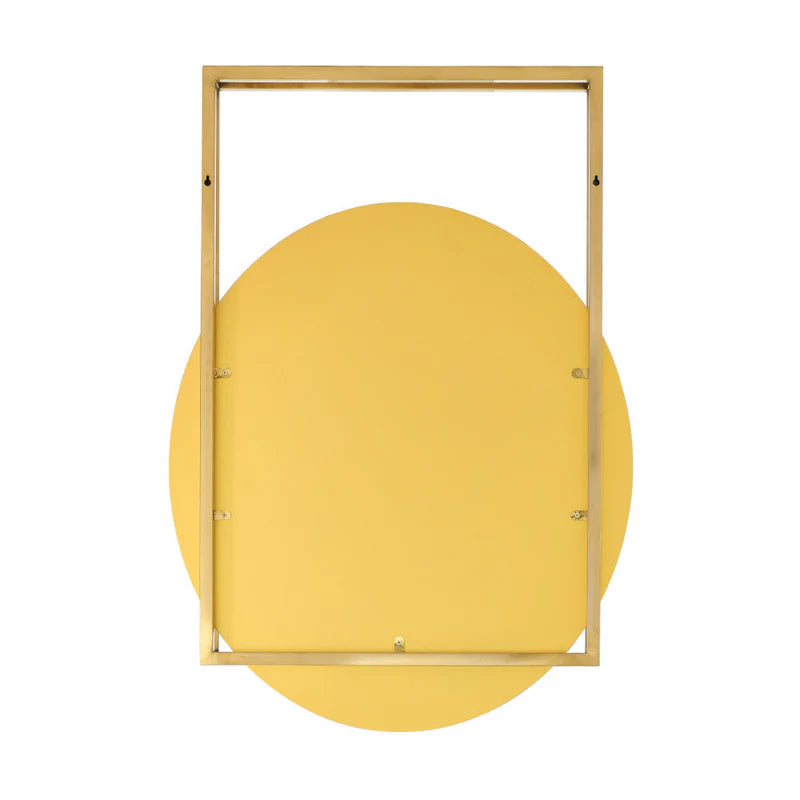 Vanity Mirror in Brushed Gold