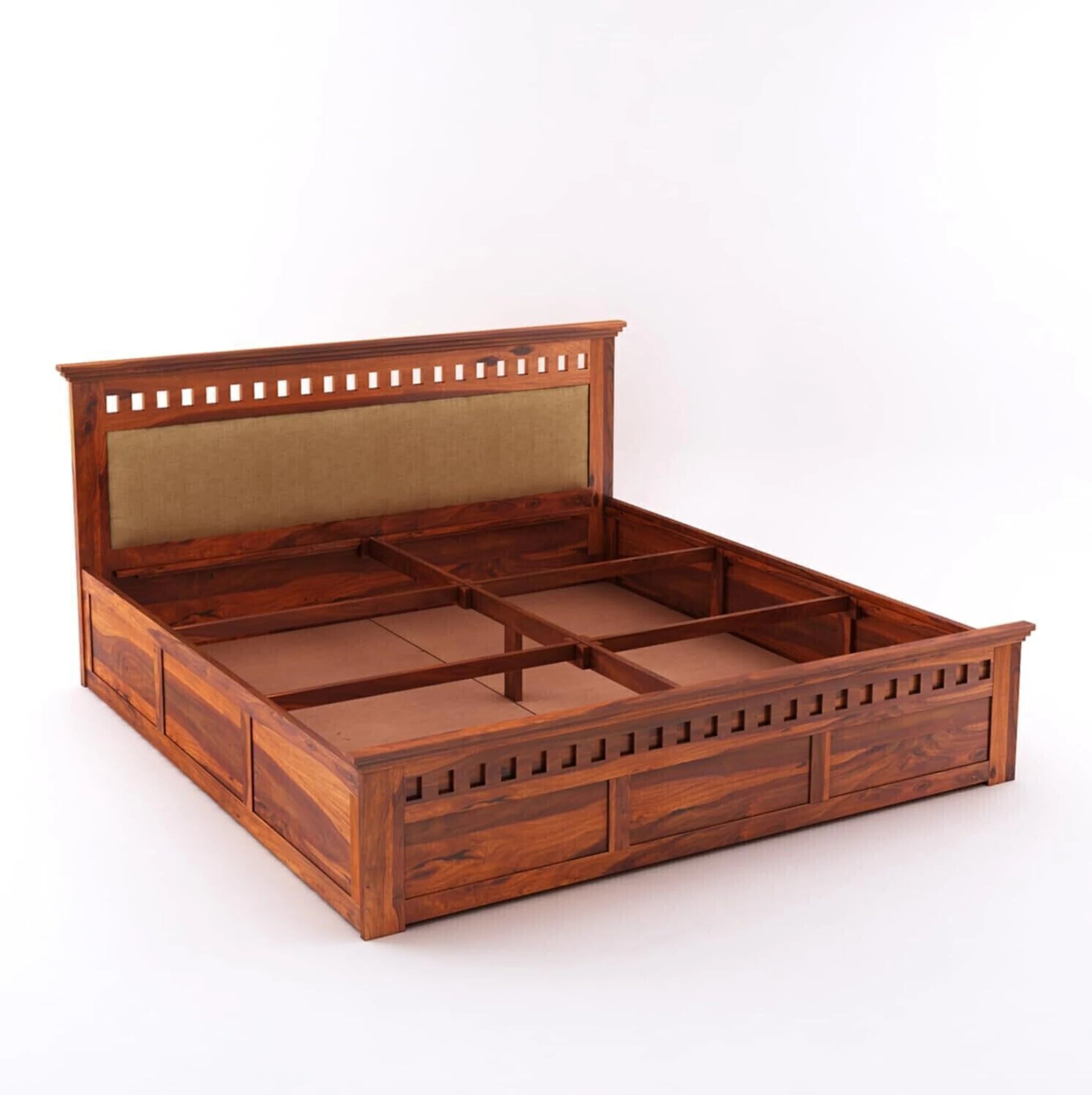 Sheesham Wood Bed For Bedroom