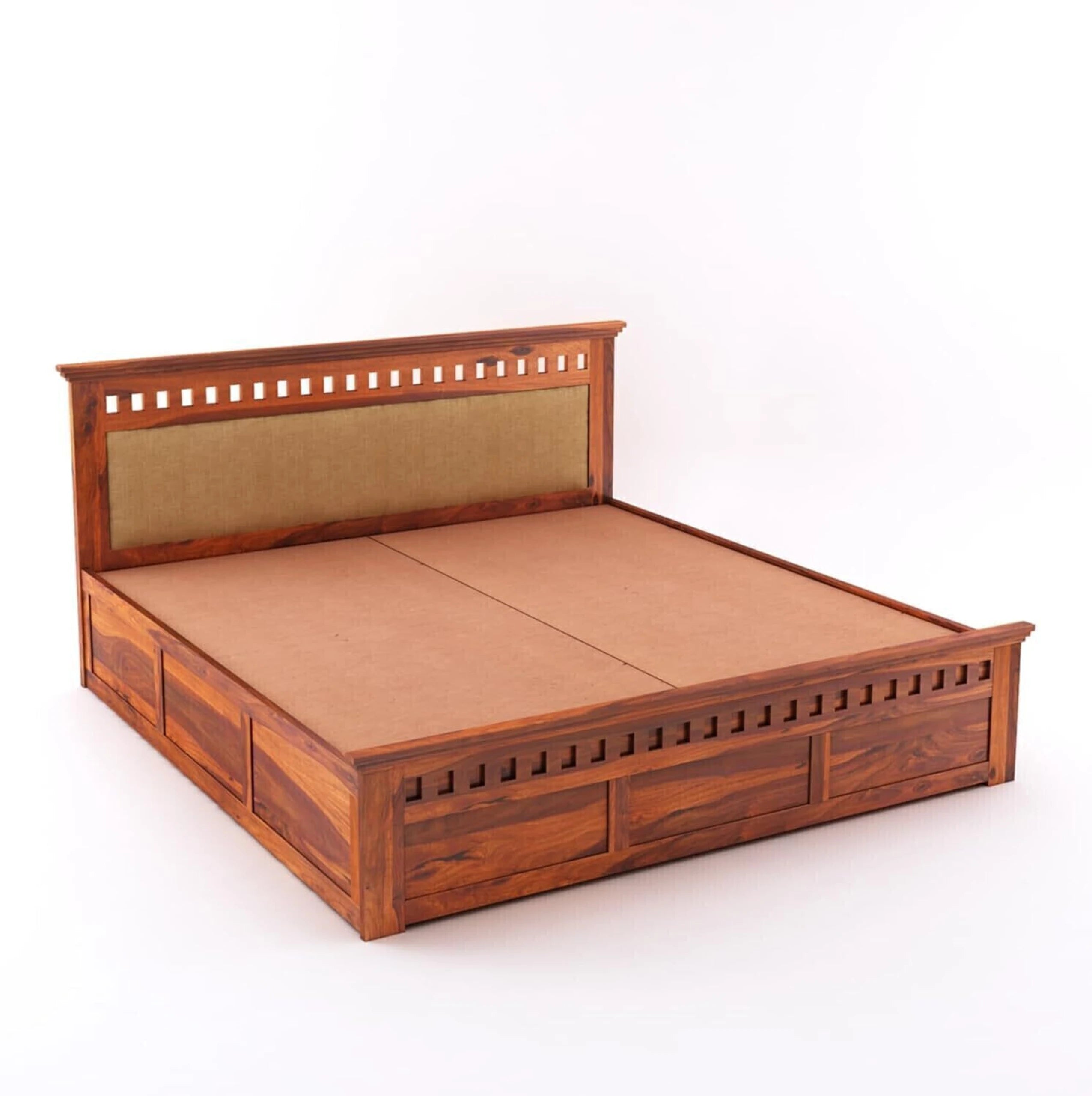 Sheesham Wood Bed For Bedroom