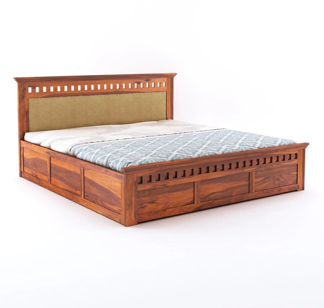 Sheesham Wood Bed For Bedroom