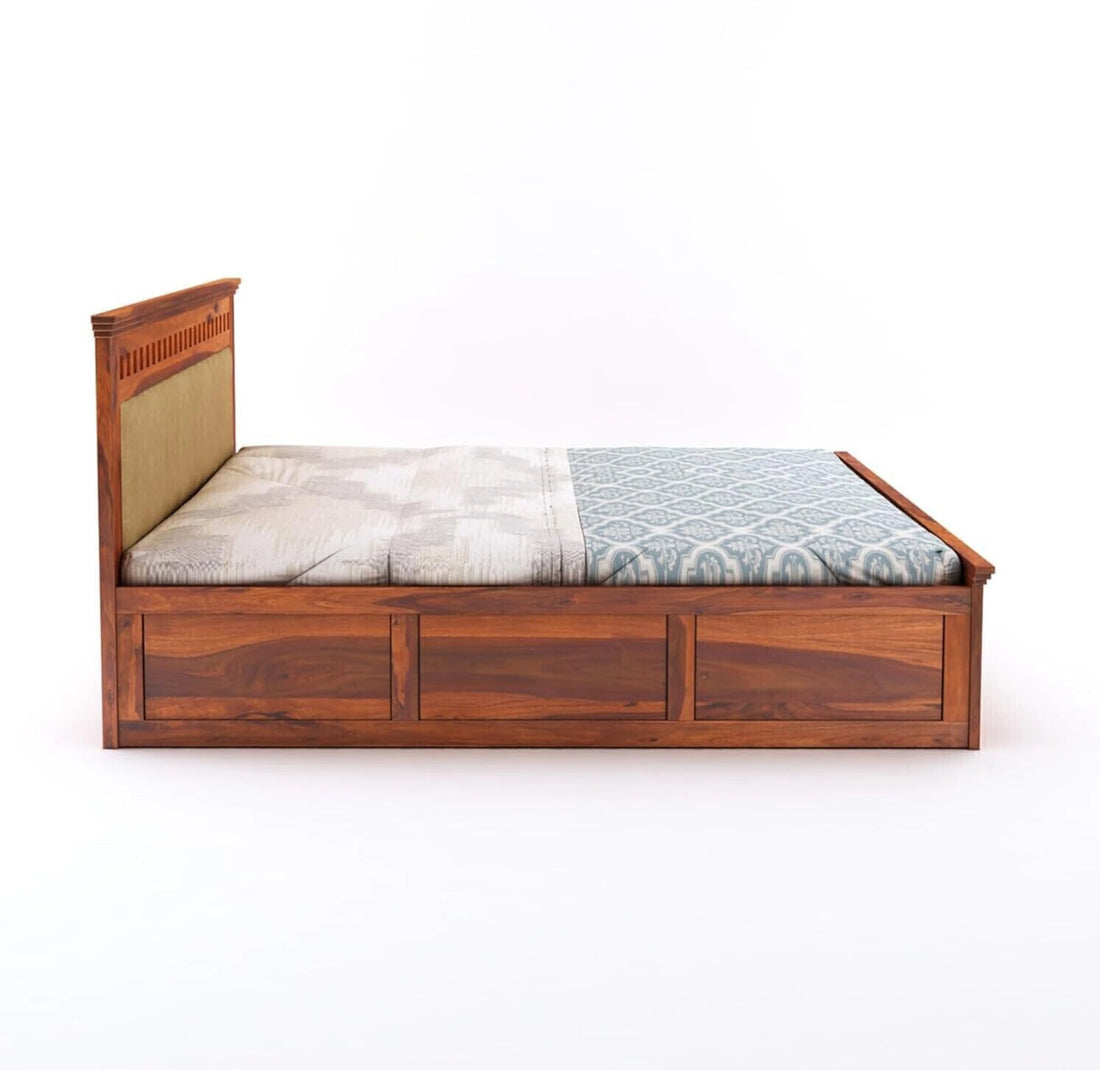 Sheesham Wood Bed For Bedroom