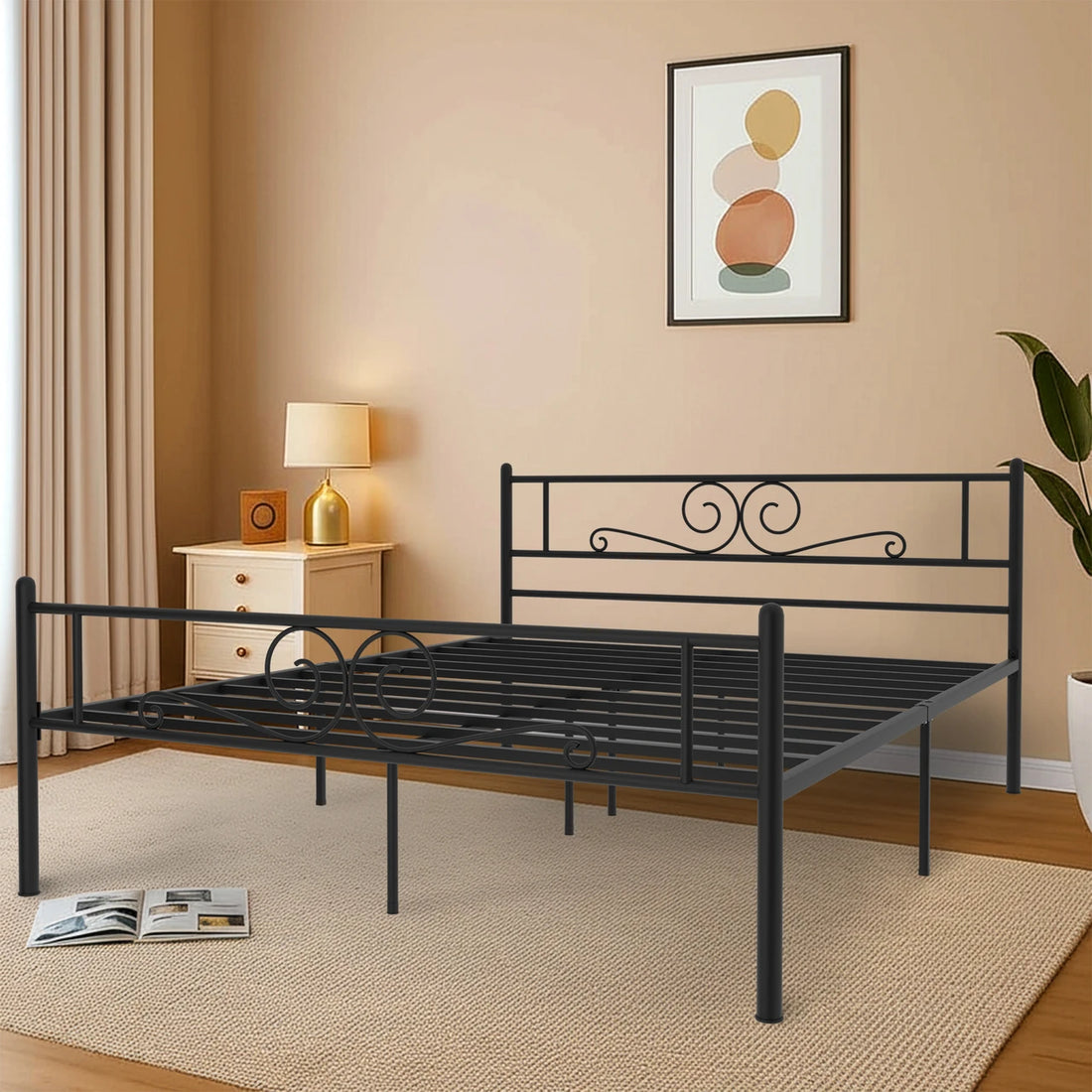 Ornella Metal Bed