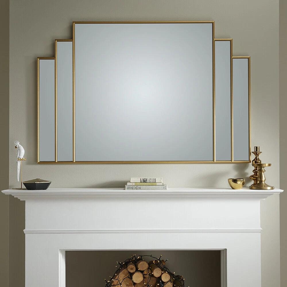 Mirror Charleston Handcrafted ArtDeco Design Gold