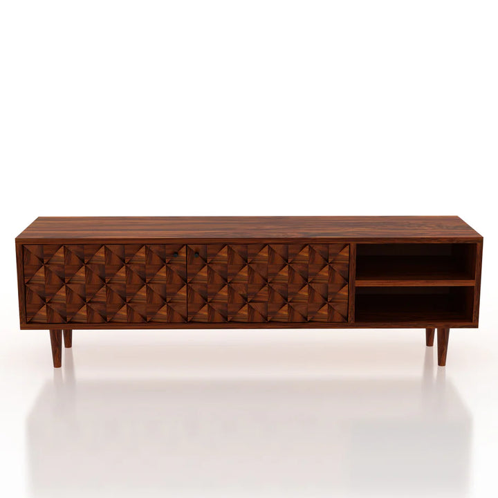 Solid Sheesham Wood Tv Unit