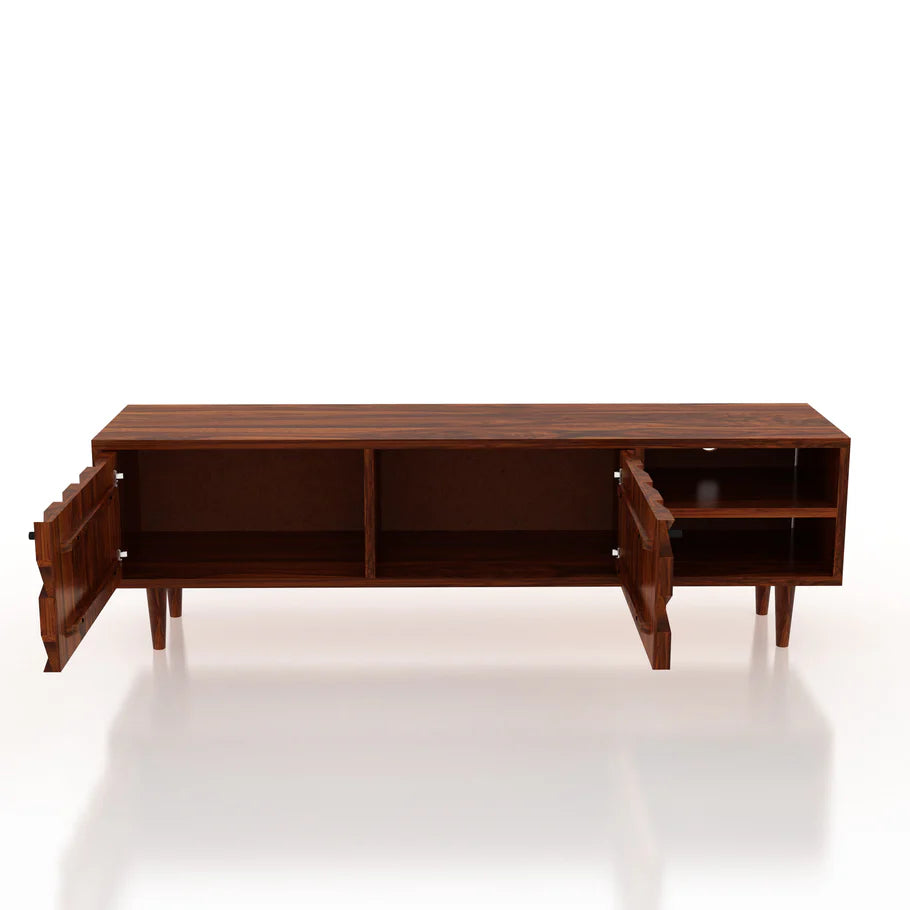 Solid Sheesham Wood Tv Unit