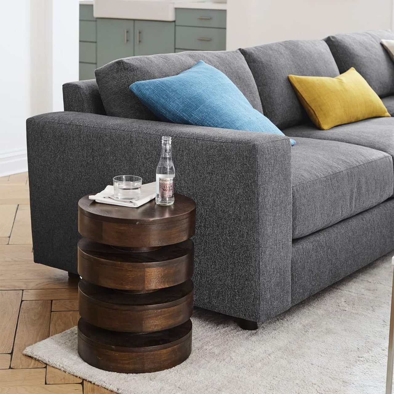 Floating Disks Side Table