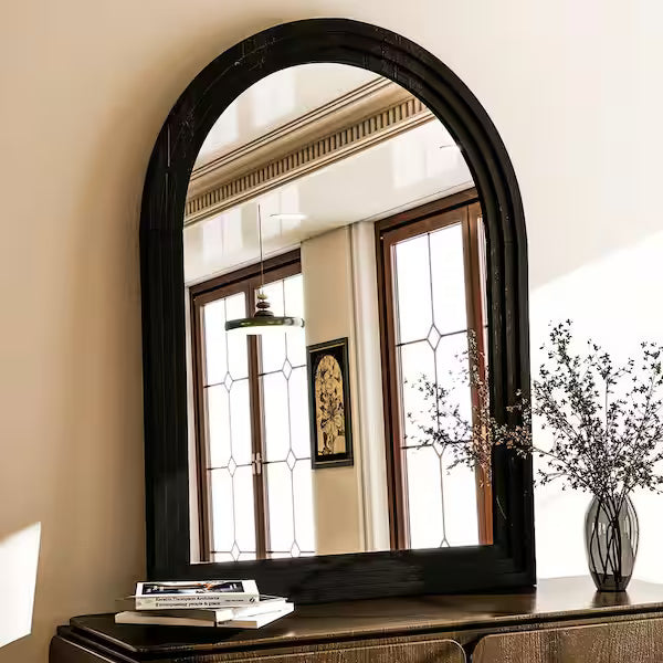 Wooden Framed Wall Mirror