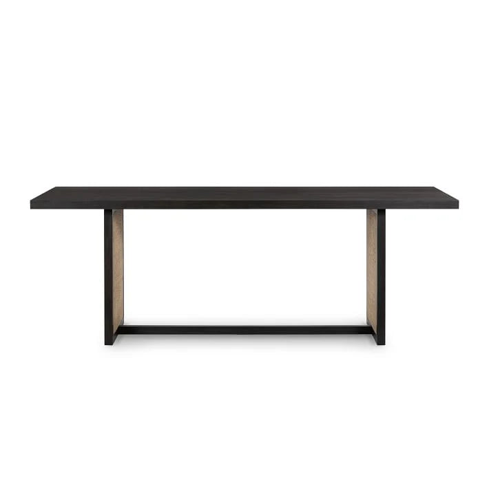 Dennis Woven Rectangle 6 Seater Dining Table